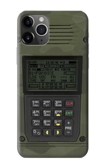 W3959 Military Radio Graphic Print Hülle Schutzhülle Taschen und Leder Flip für iPhone 11 Pro