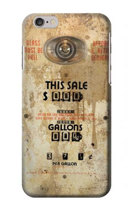 W3954 Vintage Gas Pump Hülle Schutzhülle Taschen und Leder Flip für iPhone 6 6S