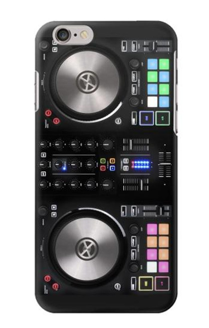 W3931 DJ Mixer Graphic Paint Hülle Schutzhülle Taschen und Leder Flip für iPhone 6 Plus, iPhone 6s Plus