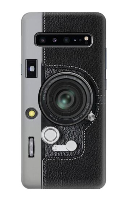 W3922 Camera Lense Shutter Graphic Print Hülle Schutzhülle Taschen und Leder Flip für Samsung Galaxy S10 5G