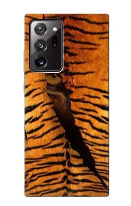 W3951 Tiger Eye Tear Marks Hülle Schutzhülle Taschen und Leder Flip für Samsung Galaxy Note 20 Ultra, Ultra 5G