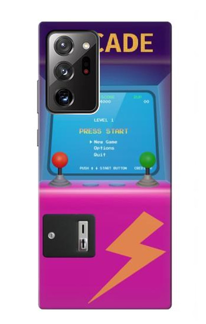 W3961 Arcade Cabinet Retro Machine Hülle Schutzhülle Taschen und Leder Flip für Samsung Galaxy Note 20 Ultra, Ultra 5G