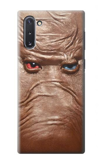 W3940 Leather Mad Face Graphic Paint Hülle Schutzhülle Taschen und Leder Flip für Samsung Galaxy Note 10