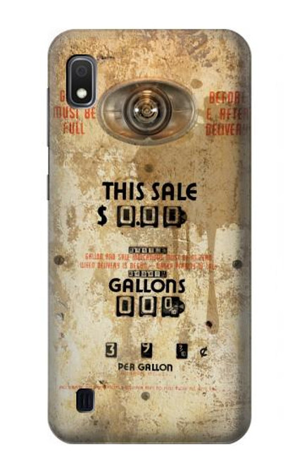 W3954 Vintage Gas Pump Hülle Schutzhülle Taschen und Leder Flip für Samsung Galaxy A10