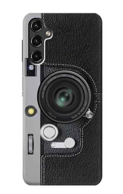 W3922 Camera Lense Shutter Graphic Print Hülle Schutzhülle Taschen und Leder Flip für Samsung Galaxy A14 5G