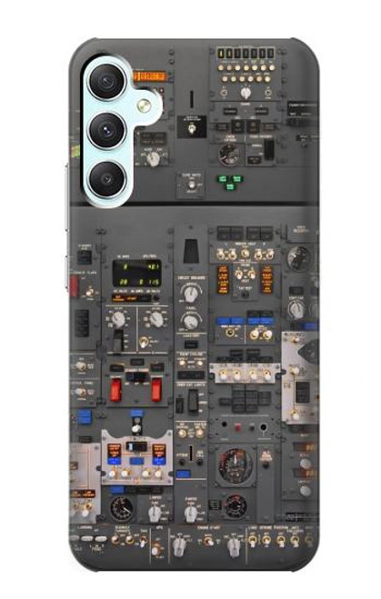 W3944 Overhead Panel Cockpit Hülle Schutzhülle Taschen und Leder Flip für Samsung Galaxy A34 5G