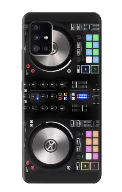 W3931 DJ Mixer Graphic Paint Hülle Schutzhülle Taschen und Leder Flip für Samsung Galaxy A41