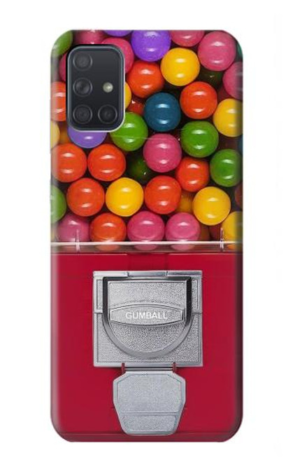 W3938 Gumball Capsule Game Graphic Hülle Schutzhülle Taschen und Leder Flip für Samsung Galaxy A71 5G