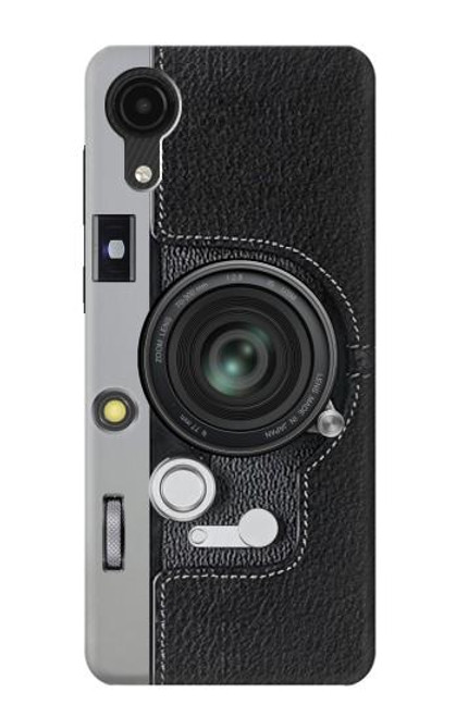 W3922 Camera Lense Shutter Graphic Print Hülle Schutzhülle Taschen und Leder Flip für Samsung Galaxy A03 Core