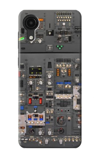 W3944 Overhead Panel Cockpit Hülle Schutzhülle Taschen und Leder Flip für Samsung Galaxy A03 Core