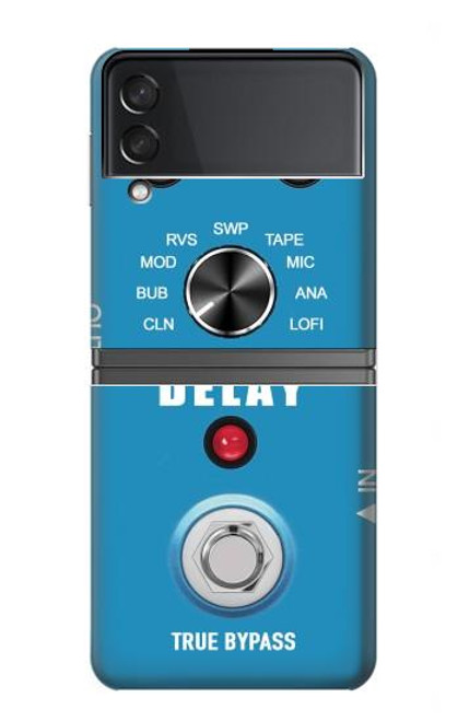 W3962 Guitar Analog Delay Graphic Hülle Schutzhülle Taschen Flip für Samsung Galaxy Z Flip 4