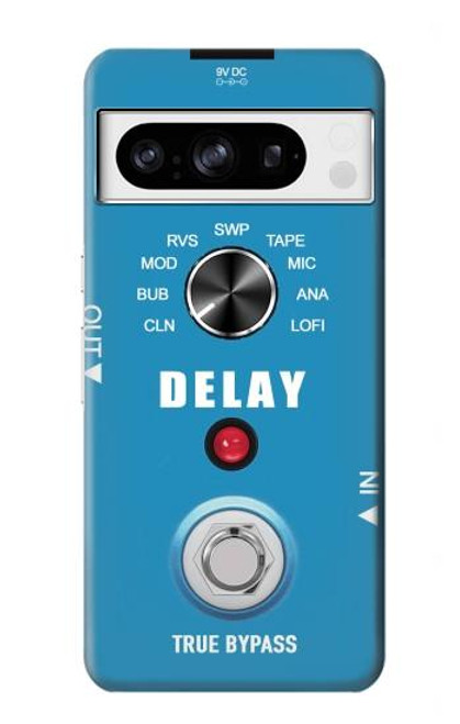 W3962 Guitar Analog Delay Graphic Hülle Schutzhülle Taschen und Leder Flip für Google Pixel 8 pro