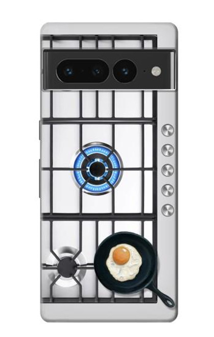 W3928 Cooking Kitchen Graphic Hülle Schutzhülle Taschen und Leder Flip für Google Pixel 7 Pro