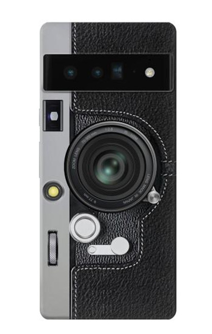 W3922 Camera Lense Shutter Graphic Print Hülle Schutzhülle Taschen und Leder Flip für Google Pixel 6 Pro