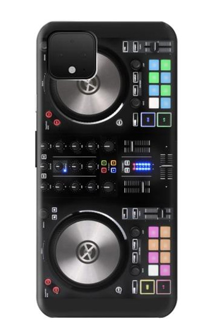 W3931 DJ Mixer Graphic Paint Hülle Schutzhülle Taschen und Leder Flip für Google Pixel 4