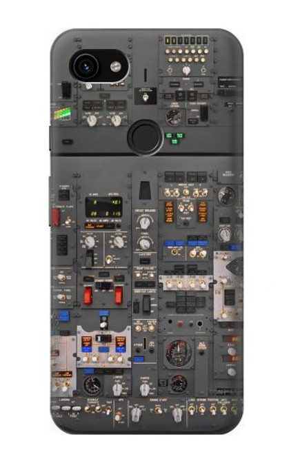 W3944 Overhead Panel Cockpit Hülle Schutzhülle Taschen und Leder Flip für Google Pixel 3a XL