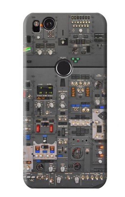 W3944 Overhead Panel Cockpit Hülle Schutzhülle Taschen und Leder Flip für Google Pixel 2