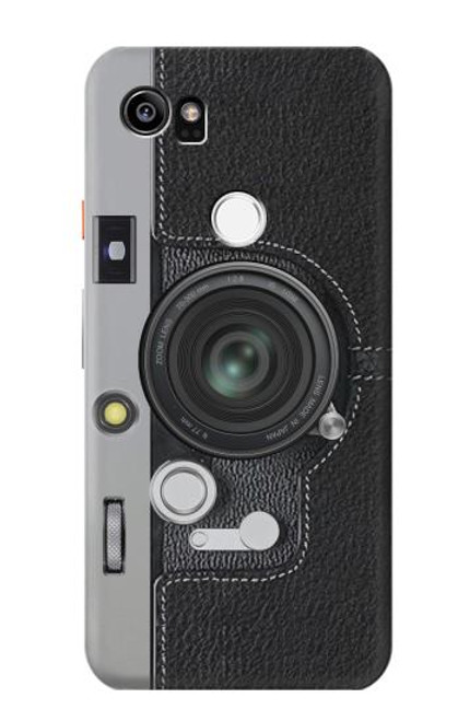 W3922 Camera Lense Shutter Graphic Print Hülle Schutzhülle Taschen und Leder Flip für Google Pixel 2 XL