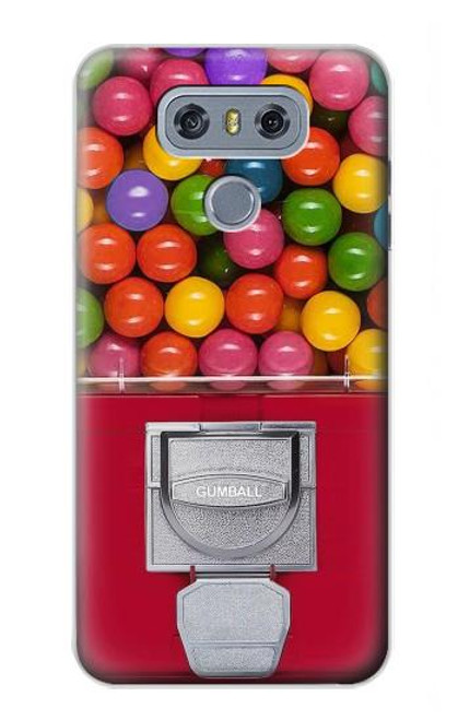 W3938 Gumball Capsule Game Graphic Hülle Schutzhülle Taschen und Leder Flip für LG G6