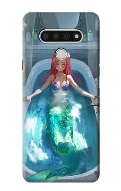 W3911 Cute Little Mermaid Aqua Spa Hülle Schutzhülle Taschen und Leder Flip für LG Stylo 6