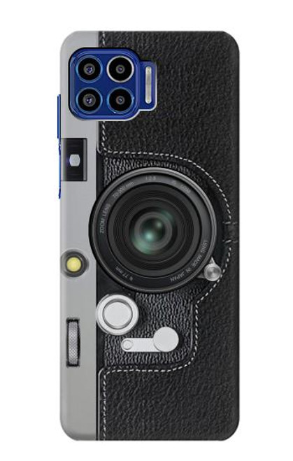 W3922 Camera Lense Shutter Graphic Print Hülle Schutzhülle Taschen und Leder Flip für Motorola One 5G