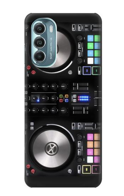 W3931 DJ Mixer Graphic Paint Hülle Schutzhülle Taschen und Leder Flip für Motorola Moto G Stylus 5G (2022)