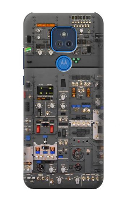 W3944 Overhead Panel Cockpit Hülle Schutzhülle Taschen und Leder Flip für Motorola Moto G Play (2021)
