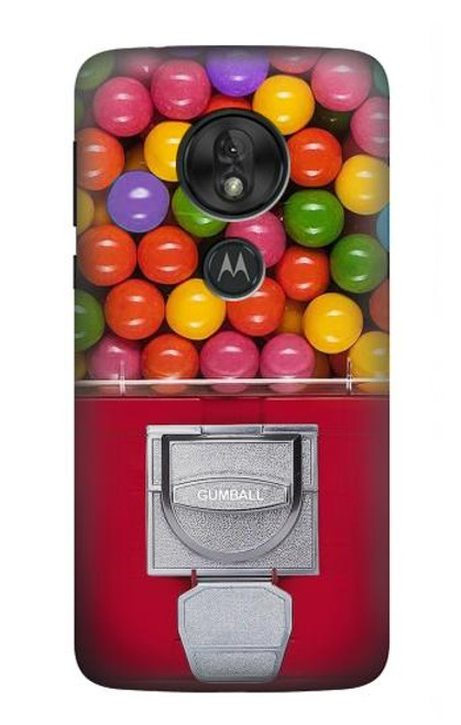 W3938 Gumball Capsule Game Graphic Hülle Schutzhülle Taschen und Leder Flip für Motorola Moto G7 Power