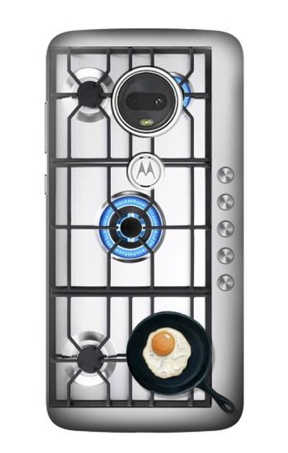 W3928 Cooking Kitchen Graphic Hülle Schutzhülle Taschen und Leder Flip für Motorola Moto G7, Moto G7 Plus
