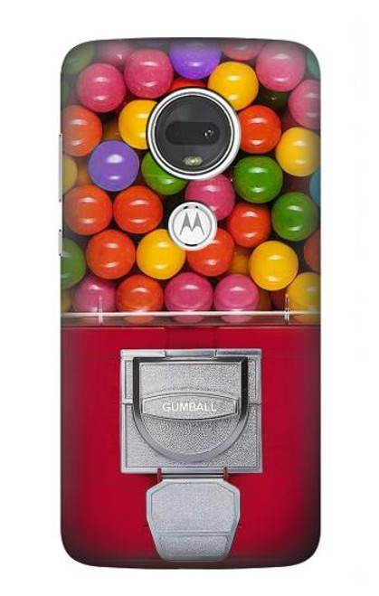 W3938 Gumball Capsule Game Graphic Hülle Schutzhülle Taschen und Leder Flip für Motorola Moto G7, Moto G7 Plus