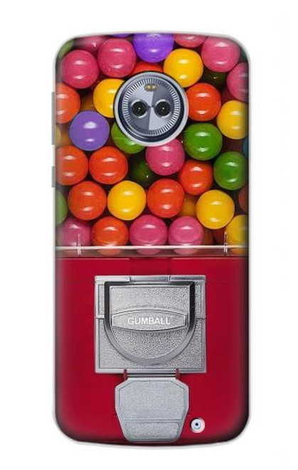 W3938 Gumball Capsule Game Graphic Hülle Schutzhülle Taschen und Leder Flip für Motorola Moto X4