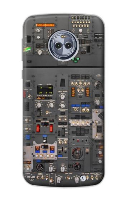 W3944 Overhead Panel Cockpit Hülle Schutzhülle Taschen und Leder Flip für Motorola Moto X4