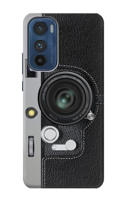 W3922 Camera Lense Shutter Graphic Print Hülle Schutzhülle Taschen und Leder Flip für Motorola Edge 30