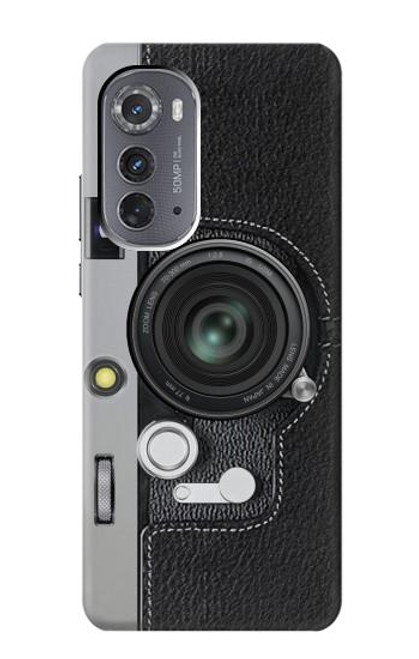 W3922 Camera Lense Shutter Graphic Print Hülle Schutzhülle Taschen und Leder Flip für Motorola Edge (2022)