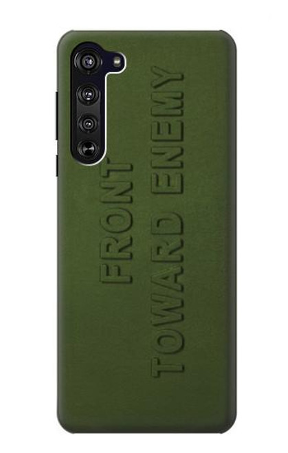 W3936 Front Toward Enermy Hülle Schutzhülle Taschen und Leder Flip für Motorola Edge
