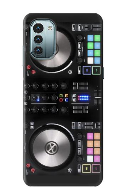 W3931 DJ Mixer Graphic Paint Hülle Schutzhülle Taschen und Leder Flip für Nokia G11, G21