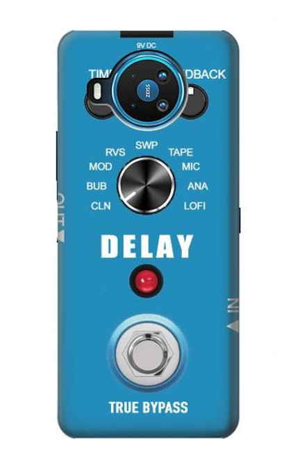 W3962 Guitar Analog Delay Graphic Hülle Schutzhülle Taschen und Leder Flip für Nokia 8.3 5G