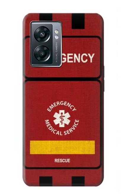 W3957 Emergency Medical Service Hülle Schutzhülle Taschen und Leder Flip für OnePlus Nord N300