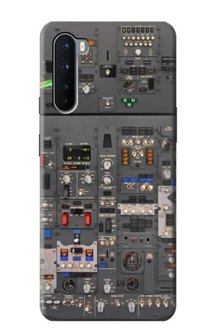 W3944 Overhead Panel Cockpit Hülle Schutzhülle Taschen und Leder Flip für OnePlus Nord