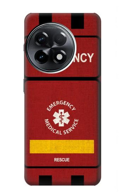 W3957 Emergency Medical Service Hülle Schutzhülle Taschen und Leder Flip für OnePlus 11R