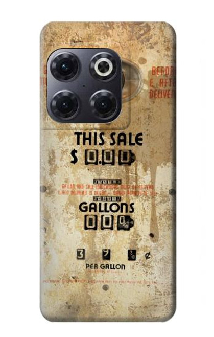 W3954 Vintage Gas Pump Hülle Schutzhülle Taschen und Leder Flip für OnePlus 10T