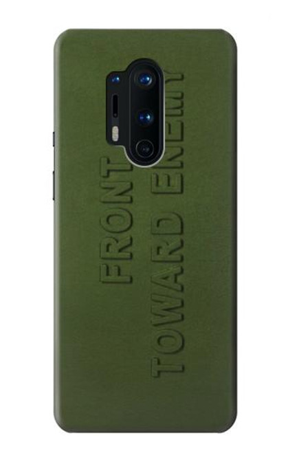 W3936 Front Toward Enermy Hülle Schutzhülle Taschen und Leder Flip für OnePlus 8 Pro