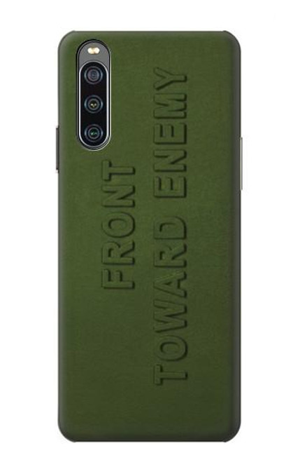 W3936 Front Toward Enermy Hülle Schutzhülle Taschen und Leder Flip für Sony Xperia 10 IV