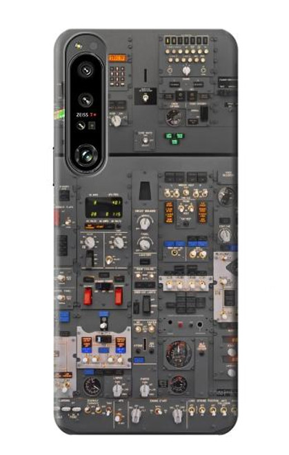 W3944 Overhead Panel Cockpit Hülle Schutzhülle Taschen und Leder Flip für Sony Xperia 1 IV