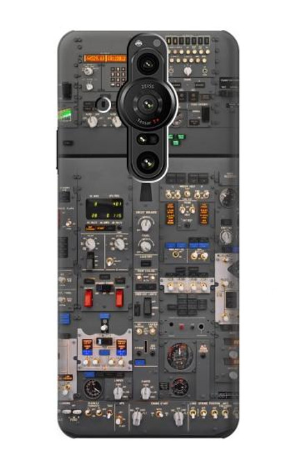 W3944 Overhead Panel Cockpit Hülle Schutzhülle Taschen und Leder Flip für Sony Xperia Pro-I