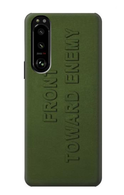 W3936 Front Toward Enermy Hülle Schutzhülle Taschen und Leder Flip für Sony Xperia 5 III