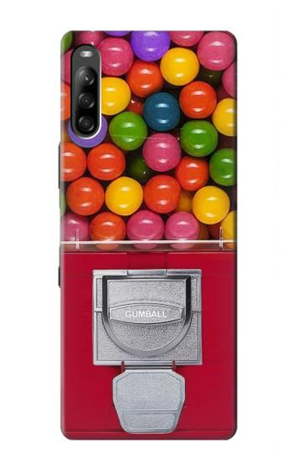 W3938 Gumball Capsule Game Graphic Hülle Schutzhülle Taschen und Leder Flip für Sony Xperia L4