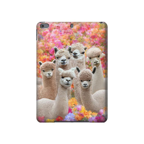 W3916 Alpaca Family Baby Alpaca Tablet Hülle Schutzhülle Taschen für iPad Pro 10.5, iPad Air (2019, 3rd)