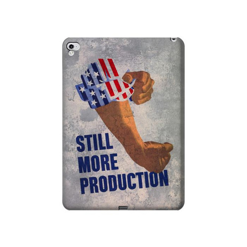 W3963 Still More Production Vintage Postcard Tablet Hülle Schutzhülle Taschen für iPad Pro 12.9 (2015,2017)