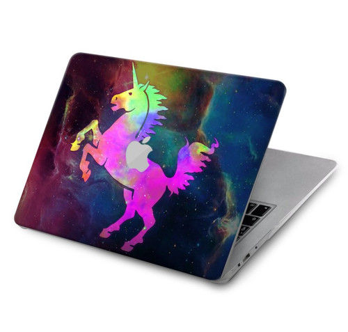 W2486 Rainbow Unicorn Nebula Space Hülle Schutzhülle Taschen für MacBook Air 15″ (2023,2024) - A2941, A3114